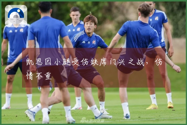 凯恩因小腿受伤缺席门兴之战，伤情不重