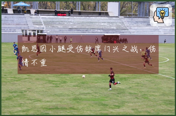 凯恩因小腿受伤缺席门兴之战，伤情不重